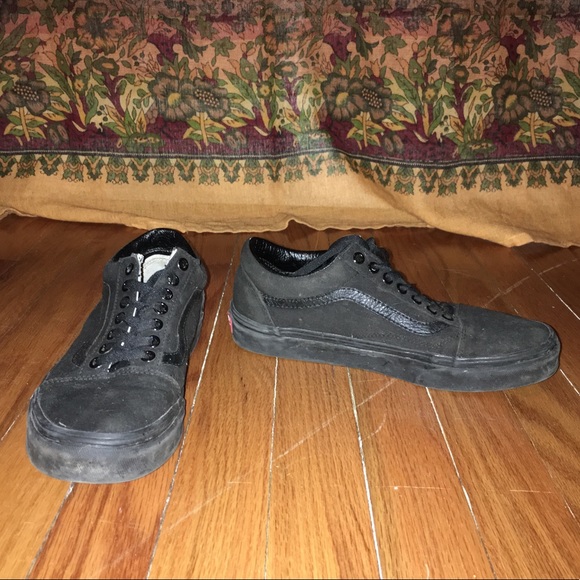 vans ward low black